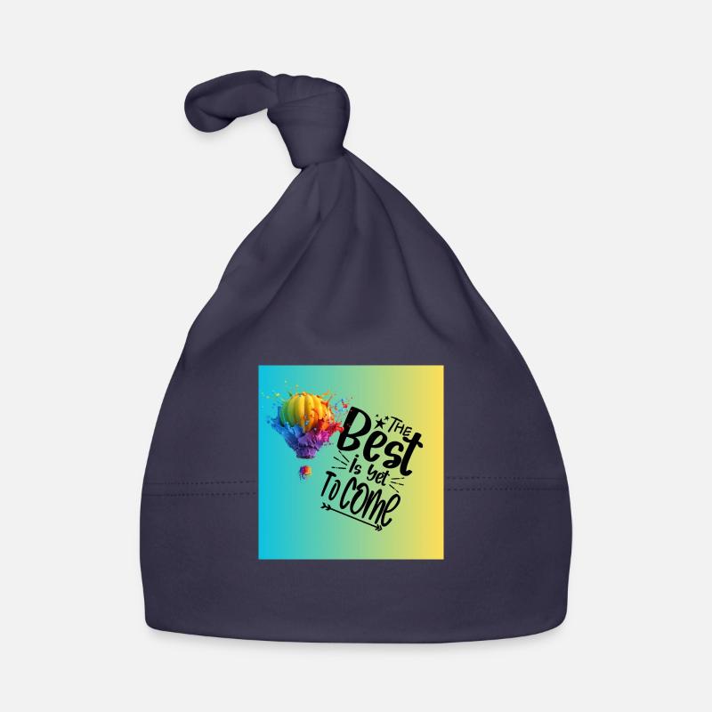 DAS BESTE MIT EINEM LUFTBALLON Baby Bio-Mütze