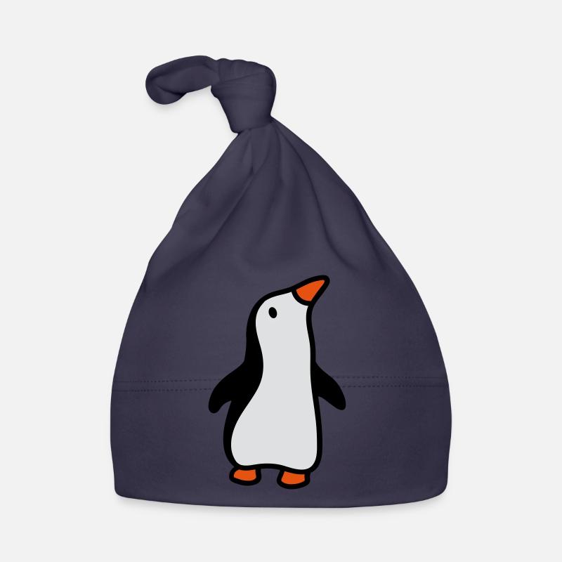 Pinguin sieht hoch 3 Baby Bio-Mütze