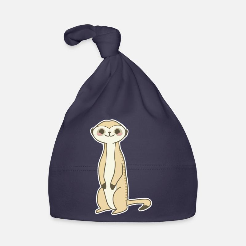 Erdmännchen Baby Bio-Mütze