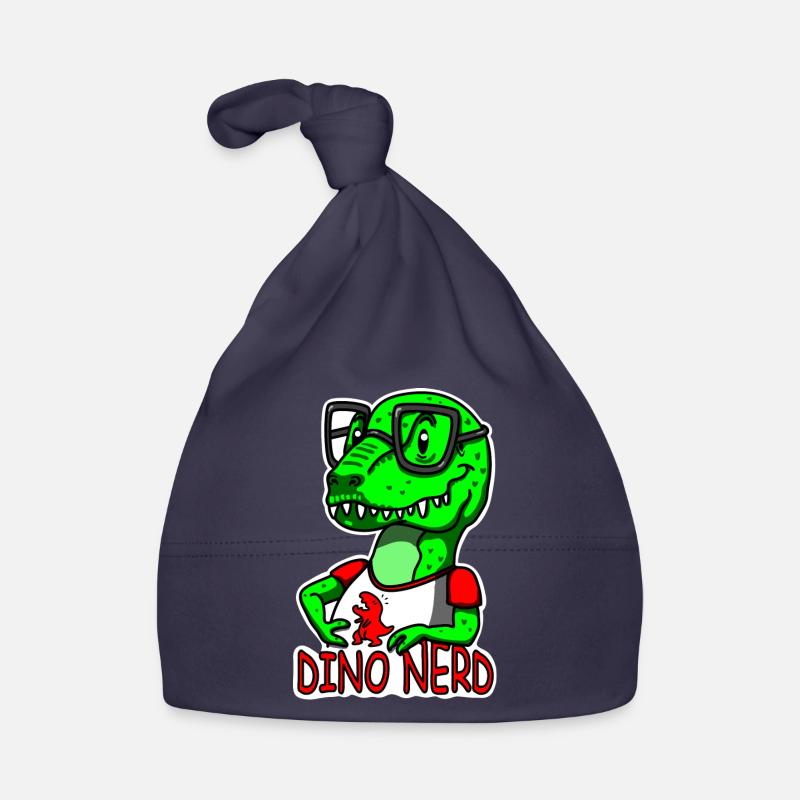 Dino Nerd Dinosaurier T-rex Baby Bio-Mütze
