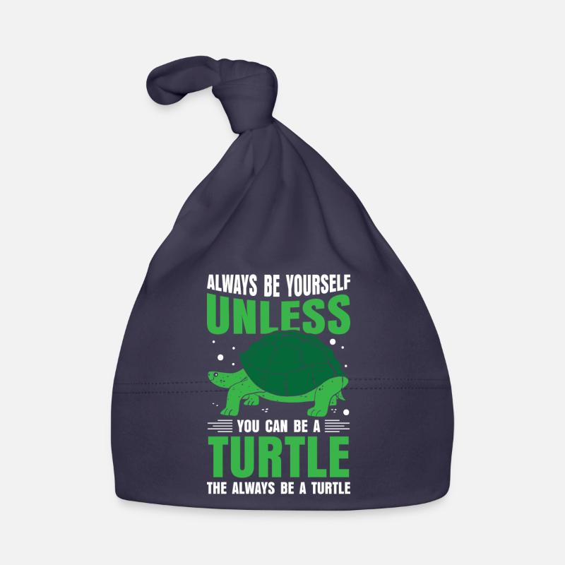 be a Turtle the always be a Turtle Baby Bio-Mütze
