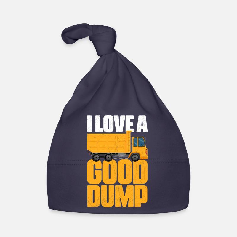 J’aime un bon dump Garbage Man Trucker Garbage Bonnet bio Bébé