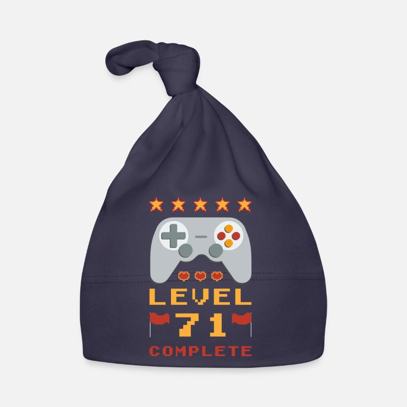 71st Birthday Level 71 Complete Organic Baby Cap