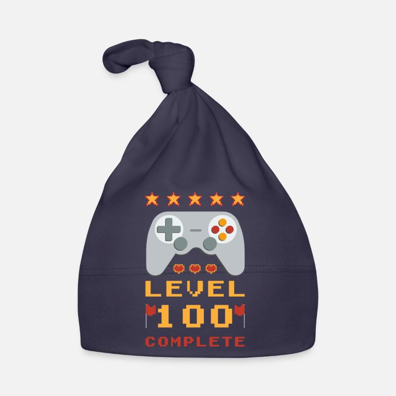 100th Birthday Level 100 Complete Organic Baby Cap
