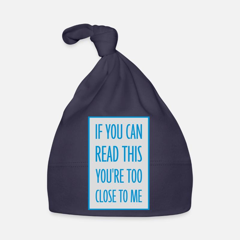 trop près de moi Bonnet bio Bébé