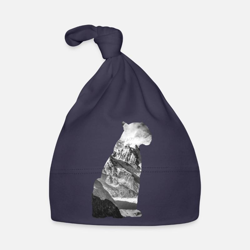 Snow leopard Organic Baby Cap