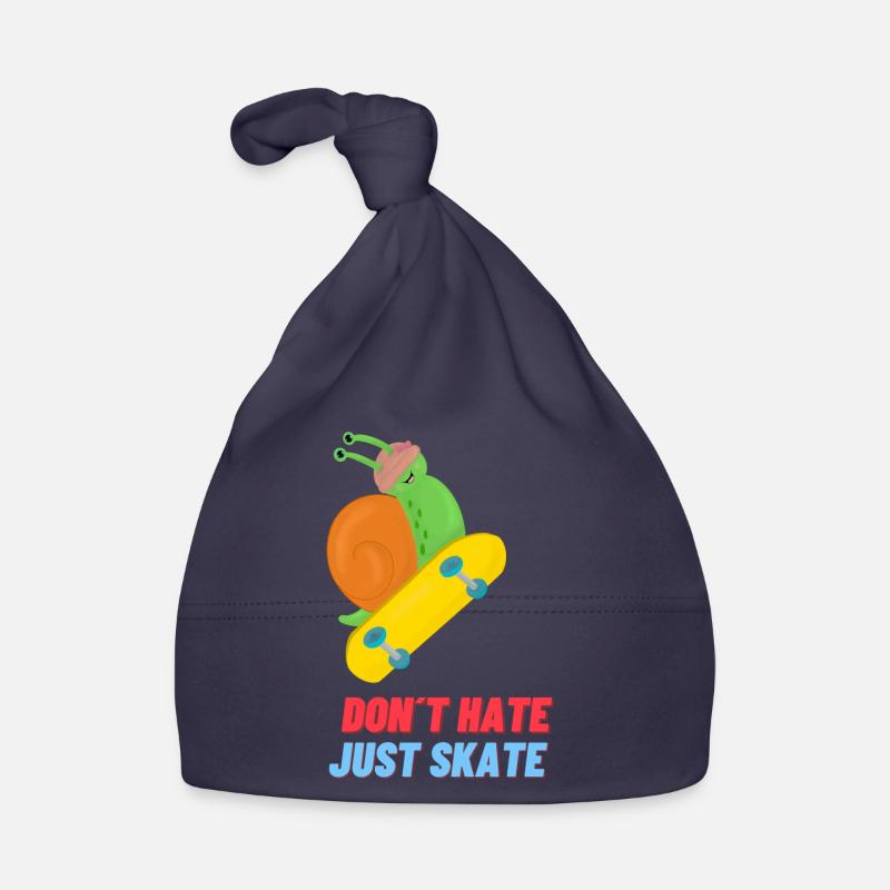 Don´t hate just skate Baby Bio-Mütze