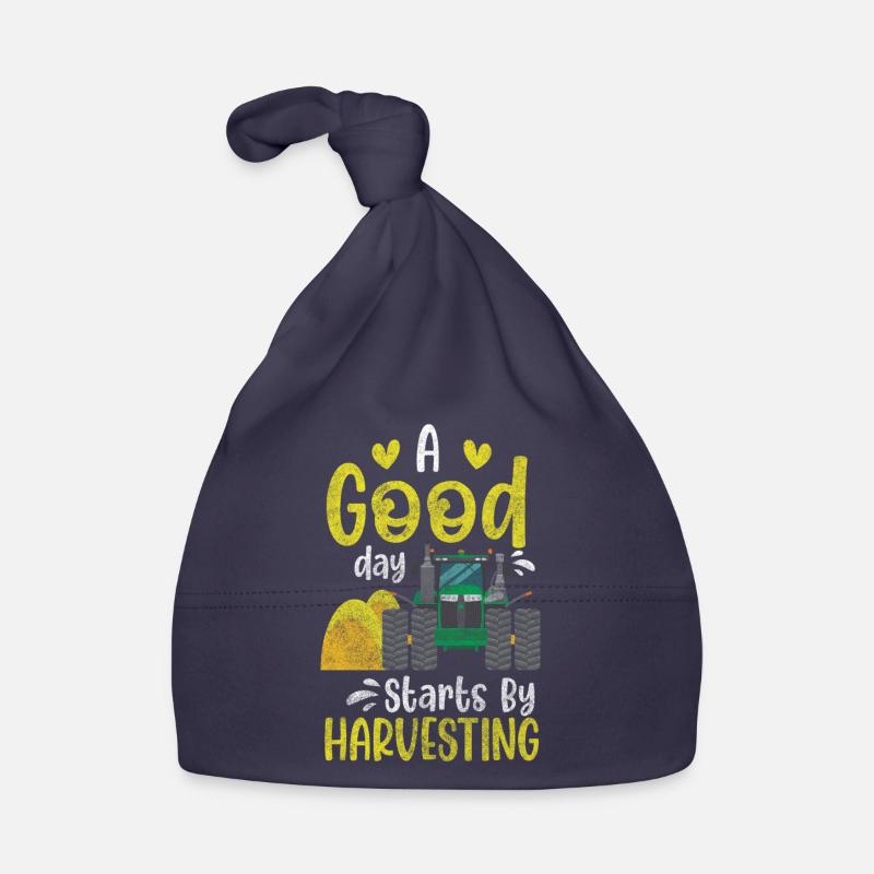 Harvest Field Worker Field Organic Baby Cap