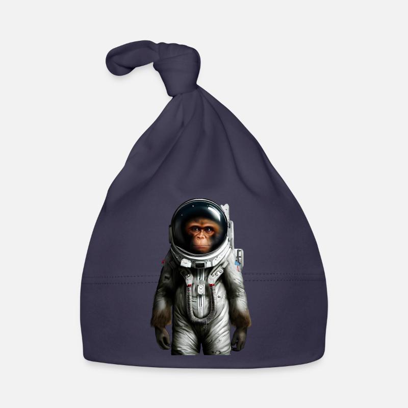 Singe astronaute de l’espace Bonnet bio Bébé