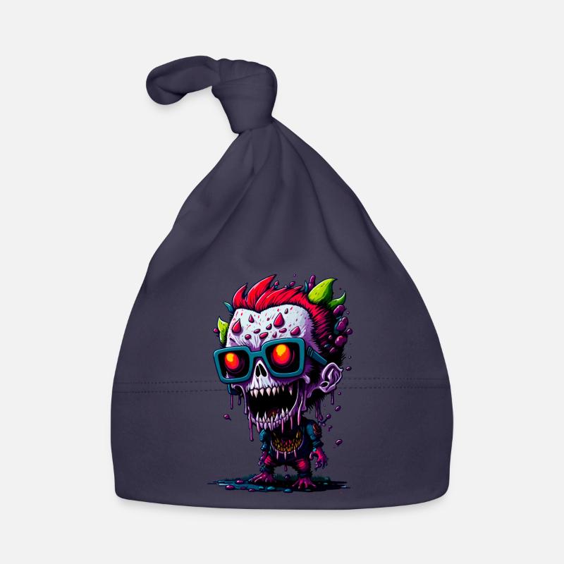 Zombie cool coloré Bonnet bio Bébé