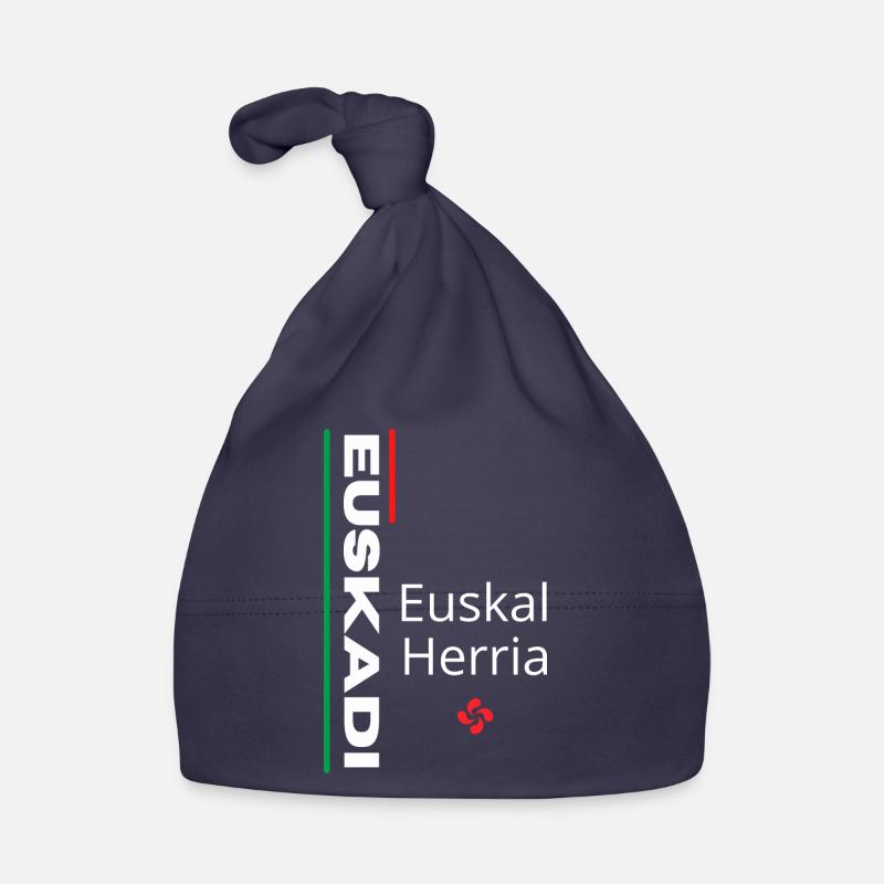 Lebendiges Euskal Herria-Muster Baby Bio-Mütze