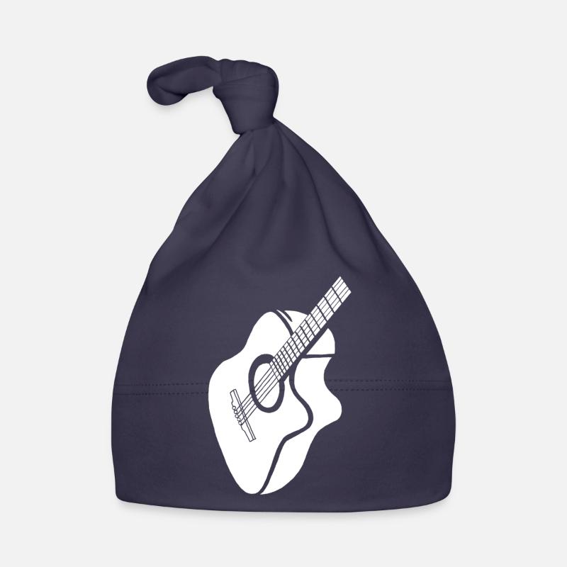 guitare blanche Bonnet bio Bébé