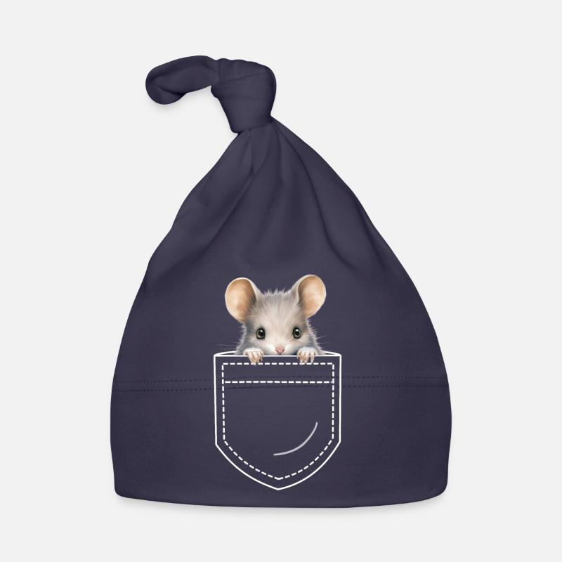 Maus Mäuse Baby Bio-Mütze