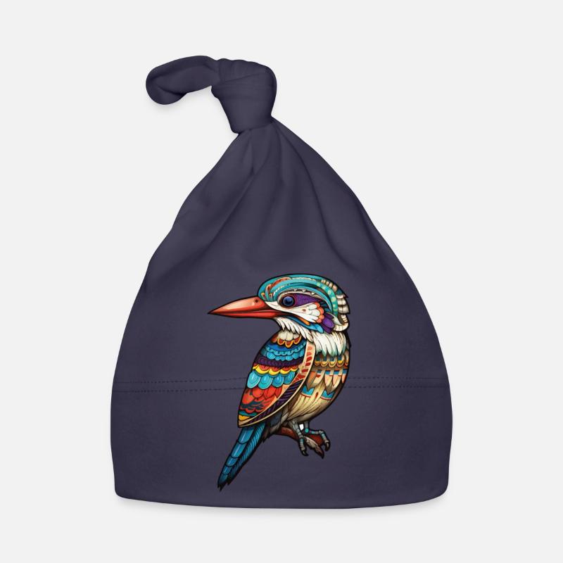 Australie - Kookaburra - Bonnet bio Bébé - marine