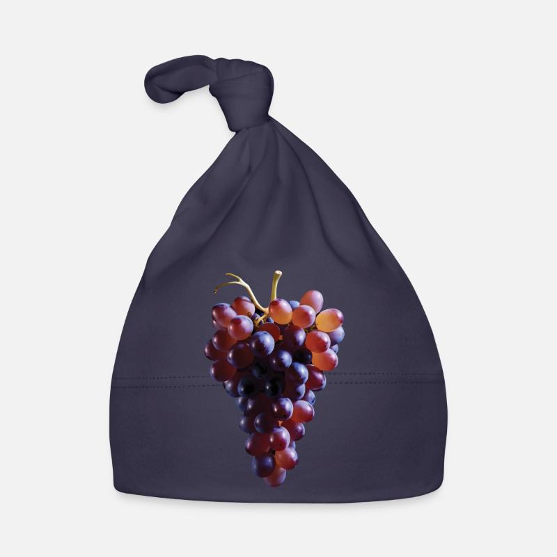 Trauben Obst Geschenk Baby Bio-Mütze