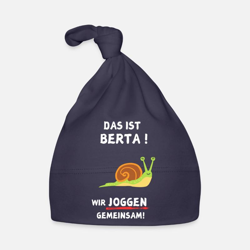 This is Berta! We together! Snail Organic Baby Cap