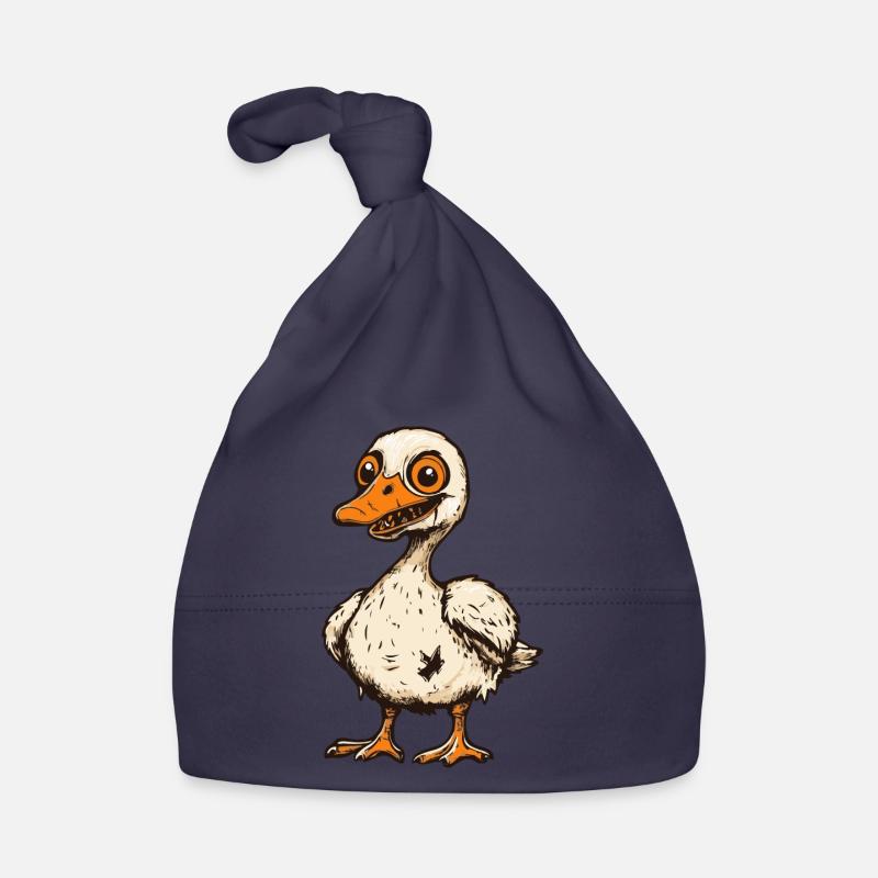 Goose Halloween Zombie Organic Baby Cap