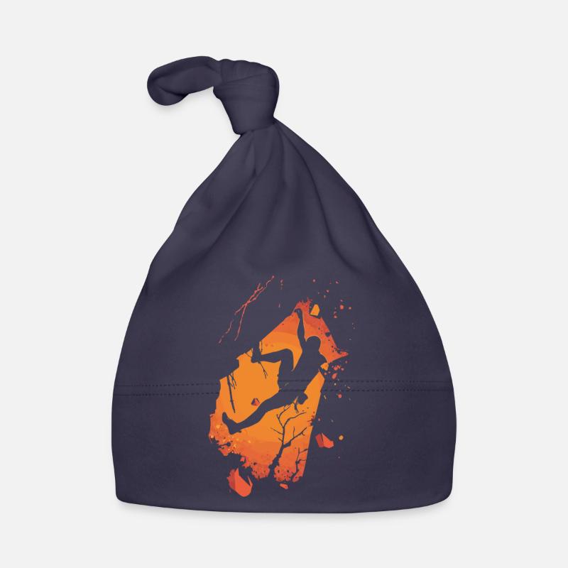 Climber's Fire Organic Baby Cap