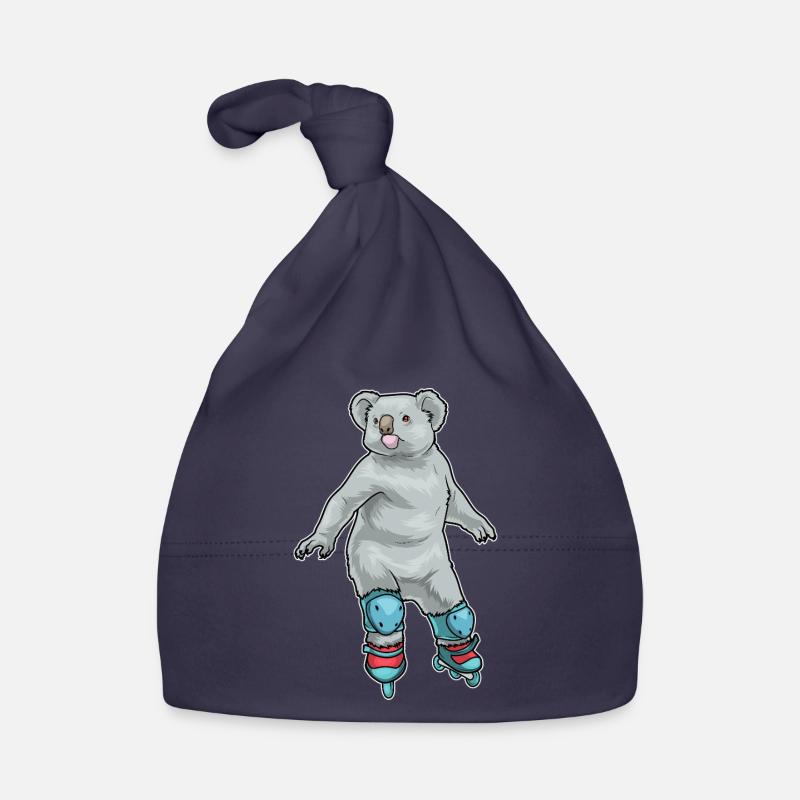 Koala Patins à roues alignées Bonnet bio Bébé