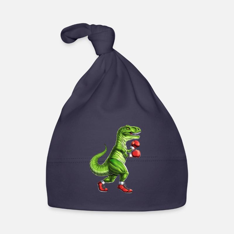 Boxe T-Rex Dinosaure Bonnet bio Bébé