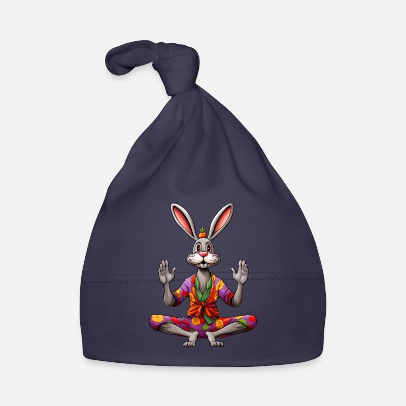 Lapin Yogi Bonnet bio Bébé