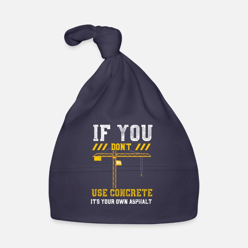 Si vous n’utilisez pas de béton, c’est y... Bonnet bio Bébé