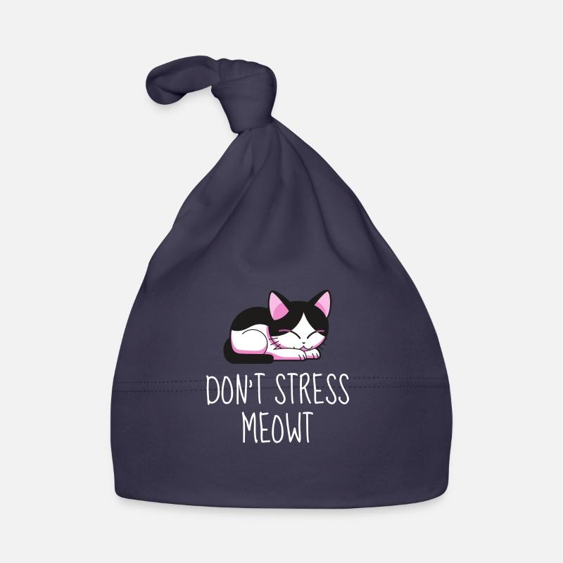 MEOWT - Bonnet bio Bébé - marine