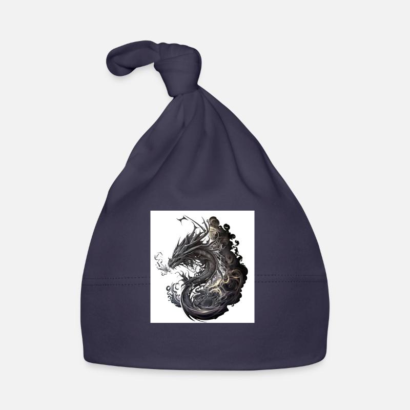 Evil Dragon Organic Baby Cap
