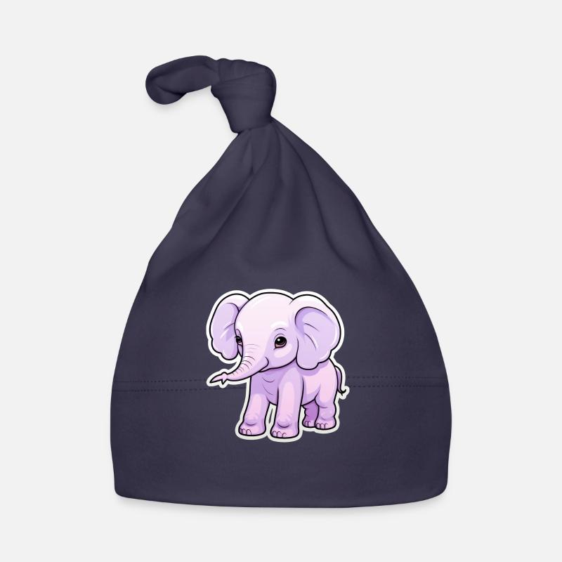Bébé éléphant Kawaii Bonnet bio Bébé