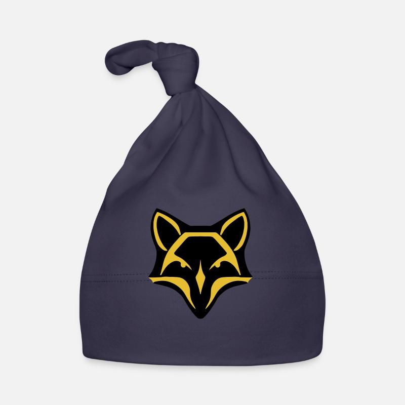 Stylized fox Organic Baby Cap