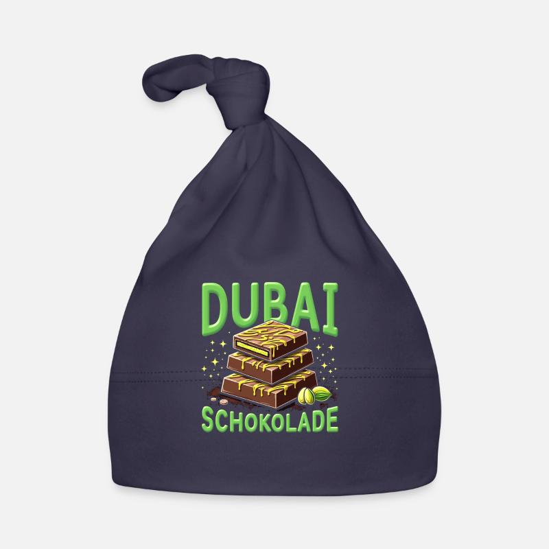 Dubai Chocolate - Chocolate Fun Organic Baby Cap
