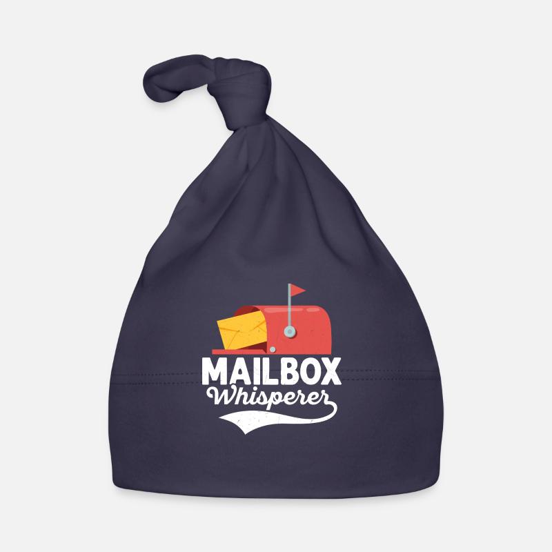 Mailbox Whisperer Mailman Postal Worker Organic Baby Cap
