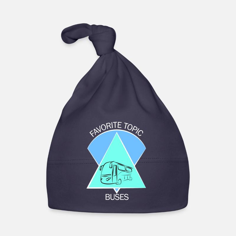 Bus Bus Driver School Bus Bus Bus Driver Organic Baby Cap