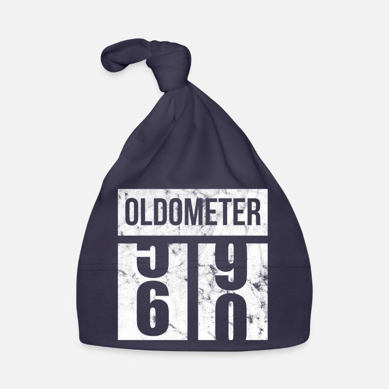 60 Oldometer 60. Geburtstagsgeschenkidee Baby Bio-Mütze