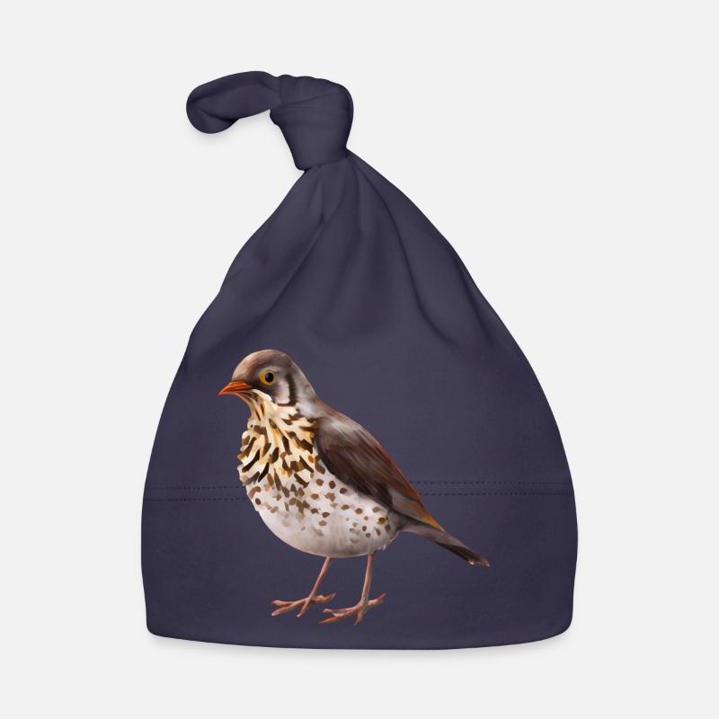 Thrush bird Organic Baby Cap