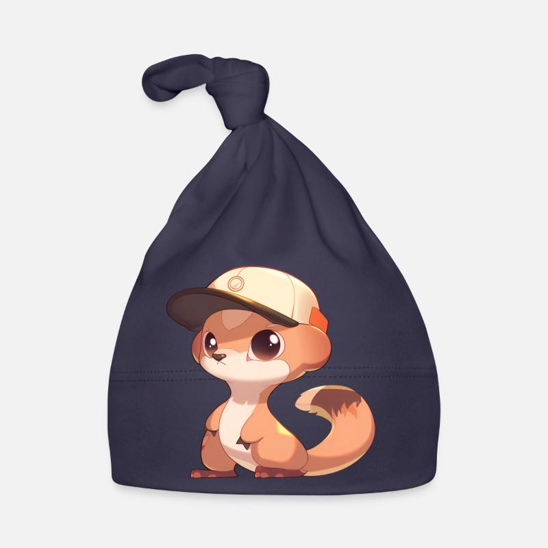 Cute Mongoose Organic Baby Cap