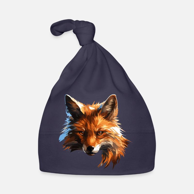 Polygon Fuchs Baby Bio-Mütze