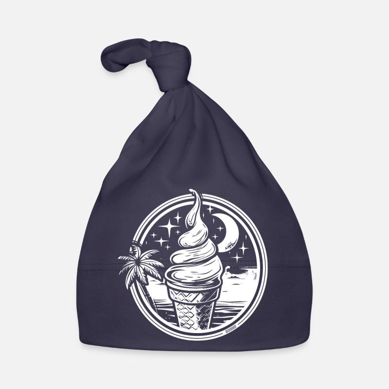 Dessin de crème glacée Bonnet bio Bébé