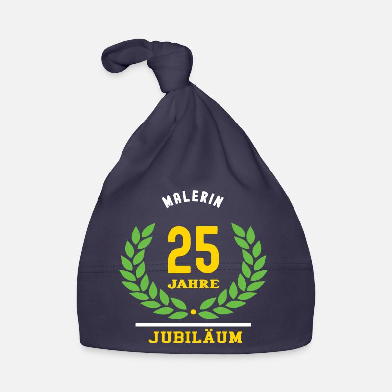 Painter Anniversary 25 Years 25th Anniversary Organic Baby Cap