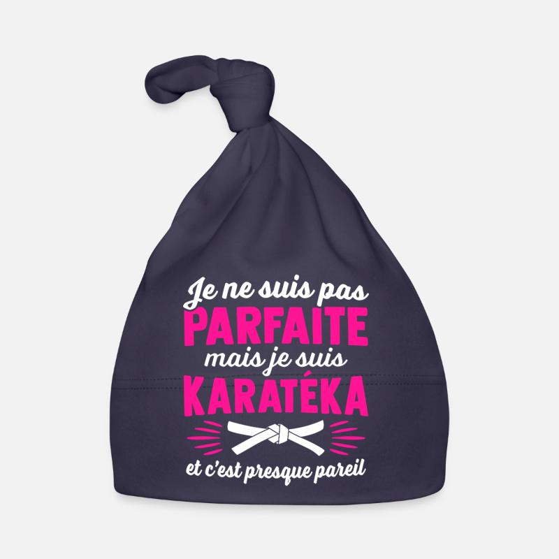 Ich bin ein Karateka Baby Bio-Mütze
