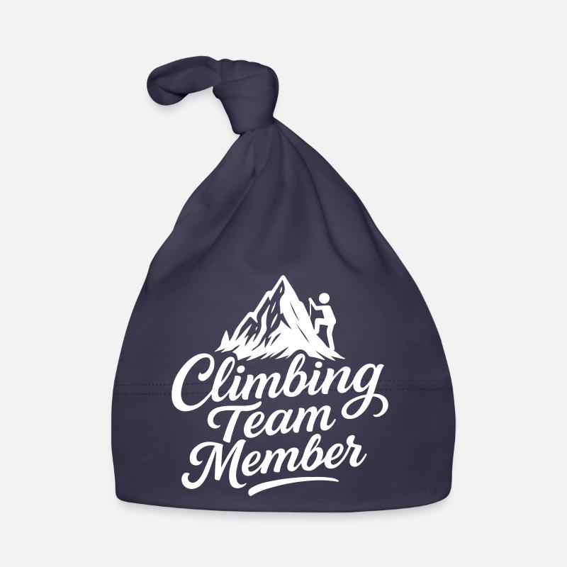 Climbing Mountains Team Organic Baby Cap