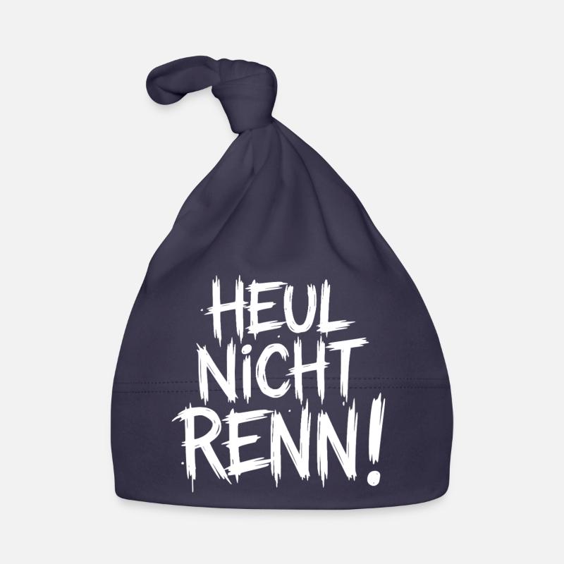 Don't cry Run! Organic Baby Cap
