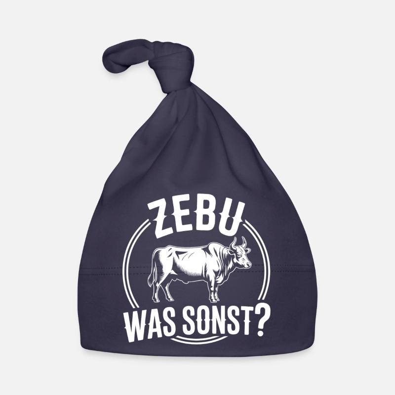 Zebu What Else Cow Humor Organic Baby Cap