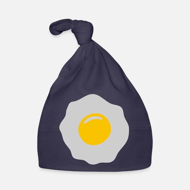egg ei spiegelei Baby Bio-Mütze