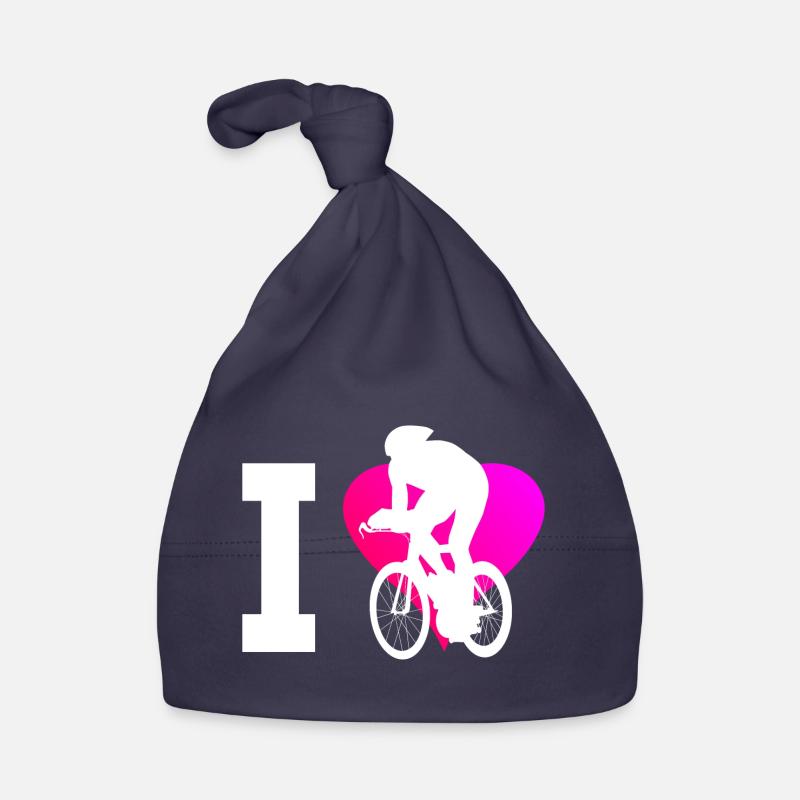 Cycliste de course de vélo de route Cycliste de course de vélo de route Bonnet bio Bébé