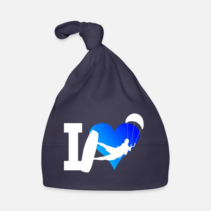 Kiting Men Kitesurf Kitesurfer Kitesurfing Organic Baby Cap