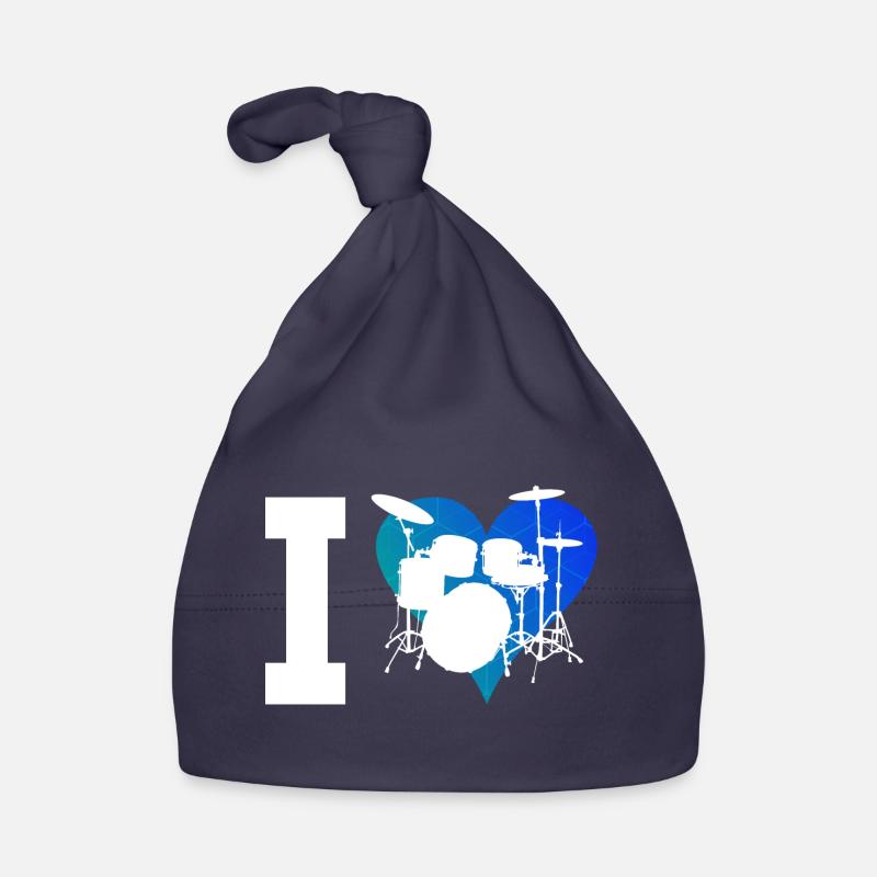 Percussionist Drum Kit Drummer Drummer Spit Organic Baby Cap