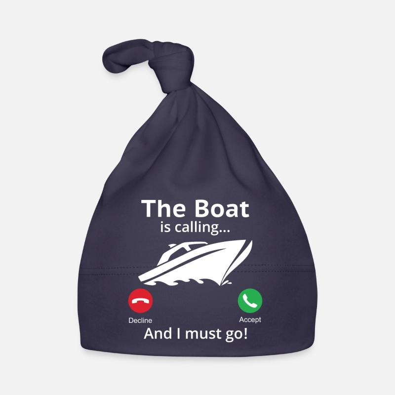 Das Boot ruft und ich muss gehen Baby Bio-Mütze