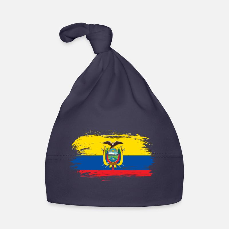 Ecuador flag flag Organic Baby Cap