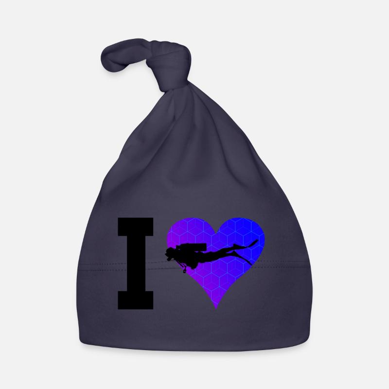 Scuba Diver Scuba Diving Scuba Divers Organic Baby Cap